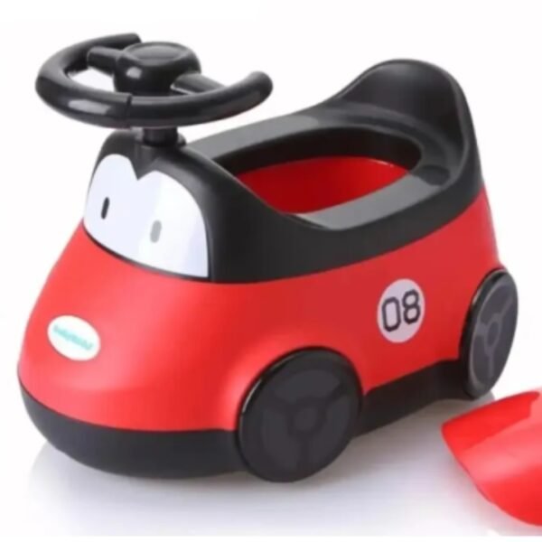 Baby car style toilet seat
